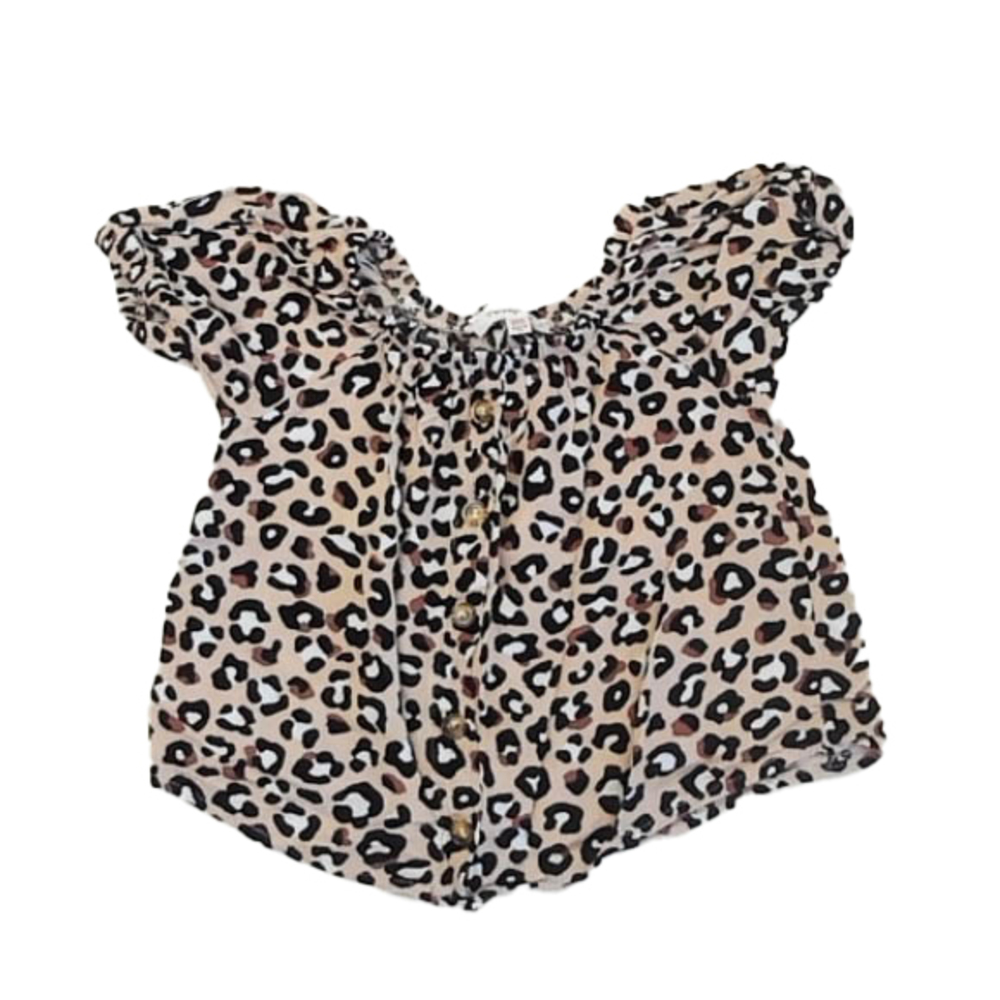 Persaya Girl Girls Leopard Blouse size: 4-5T